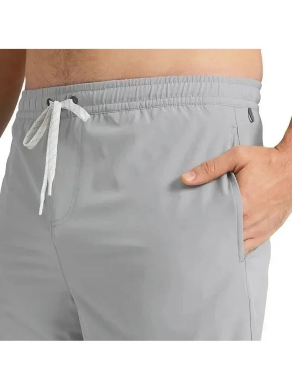 NWOT Quiksilver Waterman Collection Men's M Gray Swim Trunk